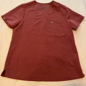 Mauve Pink Figs Scrubs